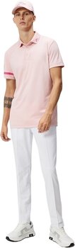 Camisa pólo J.Lindeberg Heath Regular Fit Polo Powder Pink L - 4