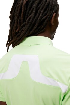 Риза за поло J.Lindeberg KV Regular Fit Polo Paradise Green M - 6