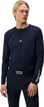 Vêtements thermiques J.Lindeberg Thor Long Sleeve JL Navy M - 2