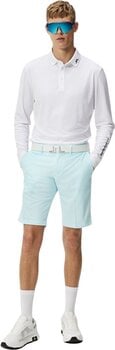 Polo Shirt J.Lindeberg Tour Tech Mens Long Sleeve White M - 4