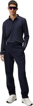 Polo majice J.Lindeberg Tour Tech Mens Long Sleeve JL Navy M - 4