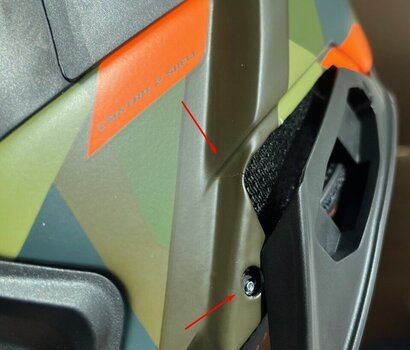 Helm Nexx X.Vilijord Taiga Green/Orange MT S Helm (Zo goed als nieuw) - 9