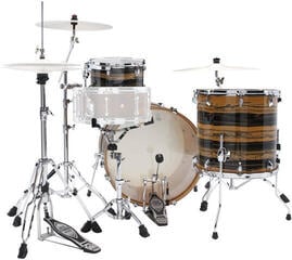 Ακουστικό Ντραμς Σετ Tama CK32RZ-NET Natural Ebony Tiger Wrap Ακουστικό Ντραμς Σετ - 1