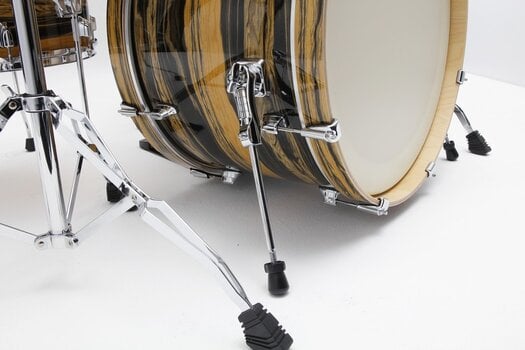 Акустични барабани-комплект Tama CK32RZ-NET Natural Ebony Tiger Wrap - 6