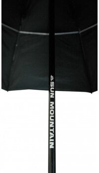 Regenschirm Sun Mountain UV H2NO Umbrella Black/Black - 4