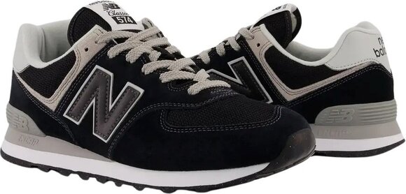 Sneakers New Balance Mens 574 Shoes Black 43 Sneakers - 4