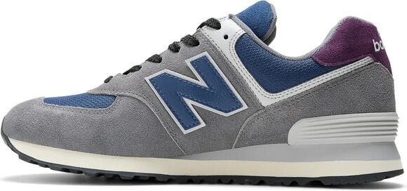 Ténis New Balance Unisex 574 Shoes Apollo Grey 38 Ténis - 2