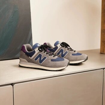 Sneaker New Balance Unisex 574 Shoes Apollo Grey 39,5 Sneaker - 6