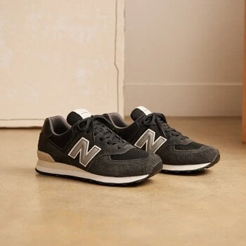 Sneaker New Balance Unisex 574 Shoes Black 43 Sneaker - 7