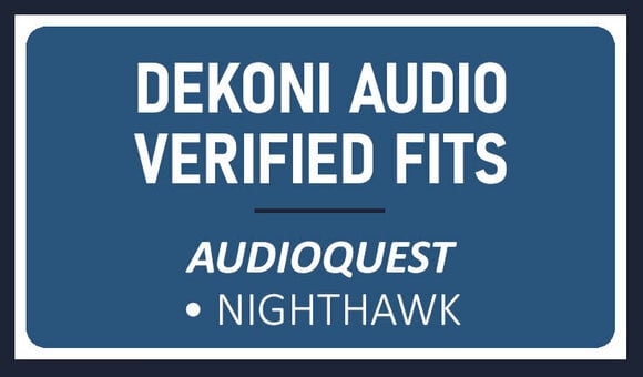 Наушниците за слушалки Dekoni Audio EPZ-NIGHTHWK-SK Наушниците за слушалки Черeн - 7