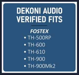 Náušníky pro sluchátka Dekoni Audio EPZ-DT78990-GEL Náušníky pro sluchátka Černá - 8