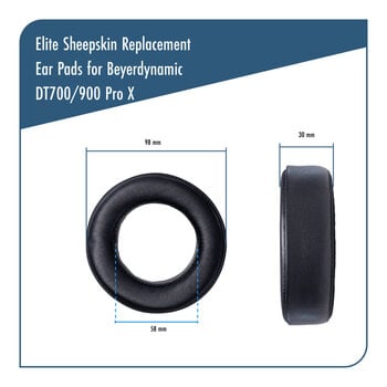 Ear Pads for headphones Dekoni Audio EPZ-DT900-ELVL Ear Pads for headphones Black - 9