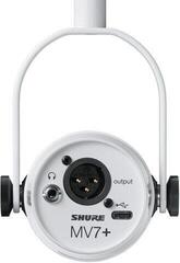 USB mikrofon  Shure MV7+ -W USB mikrofon  - 2