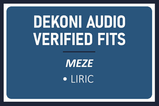 Ušesne blazinice za slušalke Dekoni Audio EPZ-LIRIC-SK Ušesne blazinice za slušalke Črna - 7