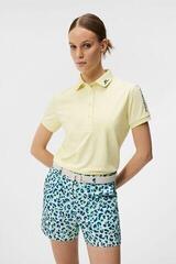 Polo Shirt J.Lindeberg Tour Tech Womens Wax Yellow - 1