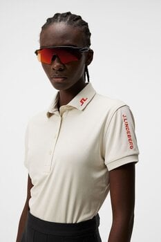 Polo J.Lindeberg Tour Tech Womens Almond Milk M Polo - 2