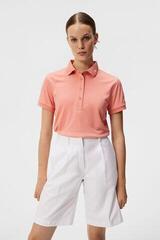 Polo-Shirt J.Lindeberg Tour Tech Womens Burnt Coral - 3