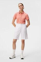 Polo-Shirt J.Lindeberg Tour Tech Womens Burnt Coral - 4