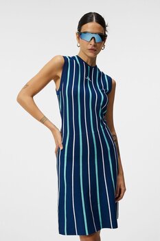 Kjol / klänning J.Lindeberg Kijana Knitted Dress Estate Blue L - 5