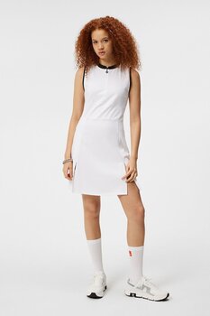 Φούστες και Φορέματα J.Lindeberg Ebony Dress Λευκό M - 5
