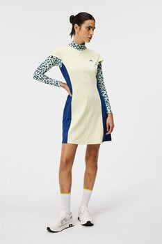 Nederdel / kjole J.Lindeberg Maxime Dress Wax Yellow S - 6