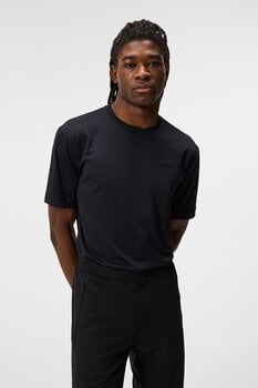 Πουκάμισα Πόλο J.Lindeberg Ade T-shirt Black XL - 3