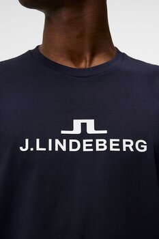 Pikétröja J.Lindeberg Alpha T-shirt JL Navy S - 2