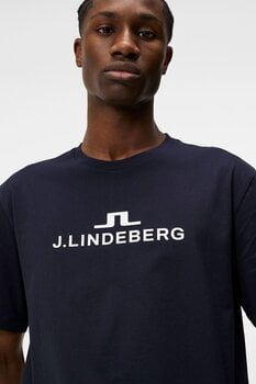 Poolopaita J.Lindeberg Alpha T-shirt JL Navy S - 3