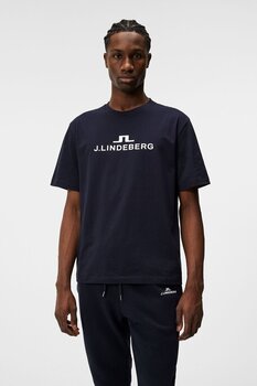 Polo trøje J.Lindeberg Alpha T-shirt JL Navy S - 4