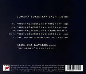 CD musicali Leonidas Kavakos - Bach: Violin Concertos (CD) - 1