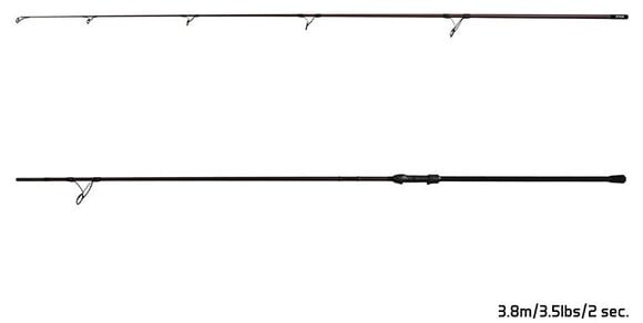 Karpfenrute Delphin Etna LEGEND4RY 3,6 m 3,25 lb 2 Teile - 7