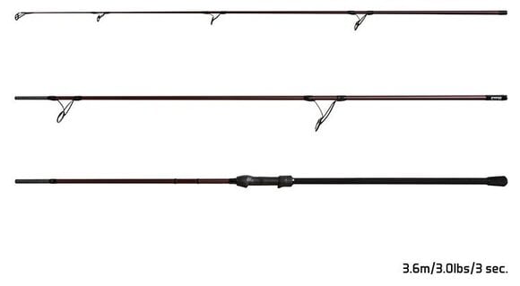 Въдица Delphin Etna LEGEND4RY 3,6 m 3,25 lb 2 части - 8