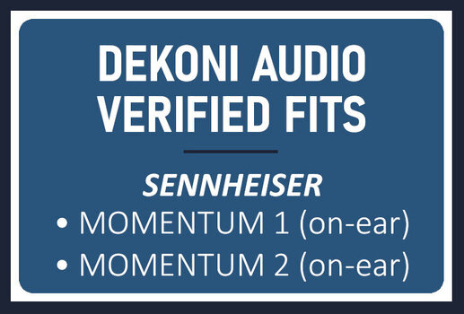 Náušníky pro sluchátka Dekoni Audio EPZ-MOMENTUM-CHL Náušníky pro sluchátka Černá - 6