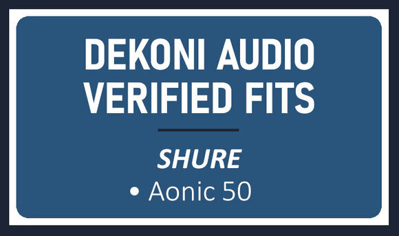 Наушниците за слушалки Dekoni Audio EPZ-AONIC-CHS Наушниците за слушалки Черeн - 7