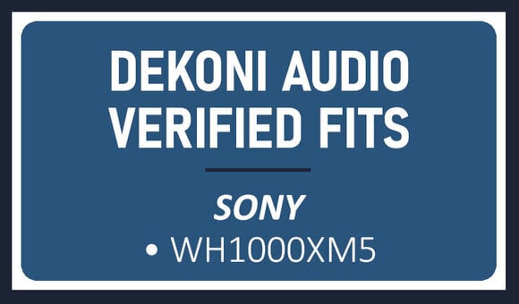 Ear Pads for headphones Dekoni Audio EPZ-XM5-PL Ear Pads for headphones Black - 7