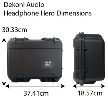 Hoes voor hoofdtelefoons Dekoni Audio Hoes voor hoofdtelefoons SKB Hero Heavy Duty - 6