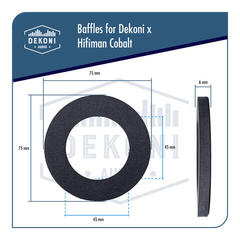 Other headphone accessories
 Dekoni Audio BAF-COBALT - 5