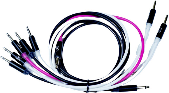 MIDI kabel OXI Instruments GLOWS Bílá-Černá-Modrá-Růžová-Zelená 30 cm-45 cm-60 cm - 2