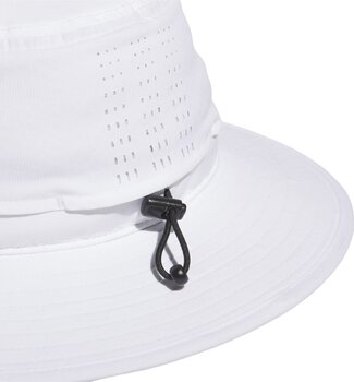 Hat Adidas Wide Brim Golf Hat White S/M - 4