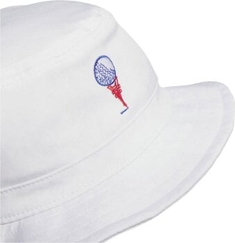Hat Adidas Spirit Bucket Golf Hat White OS - 3