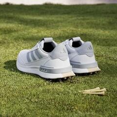 Golfsko til juniorer Adidas S2G Spikeless 24 White/Halo Silver/Gum - 4