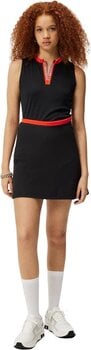 Polo Shirt J.Lindeberg Leya Sleeveless Black L Polo Shirt - 4