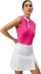 Polo majica J.Lindeberg Leya Sleeveless Fuchsia Purple - 1