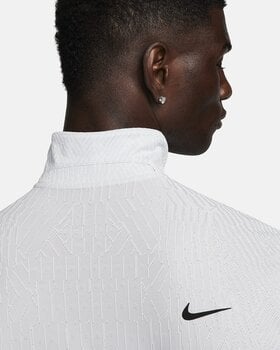 Poloshirt Nike Dri-Fit ADV Tour Mens Polo White/Pure Platinum/Black L - 4