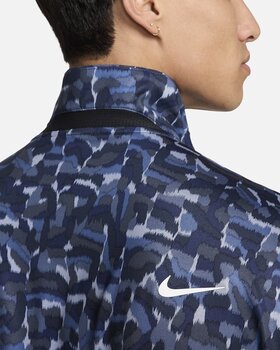 Polo Shirt Nike Dri-Fit Tour Confetti Print Mens Polo Ashen Slate/White L - 4