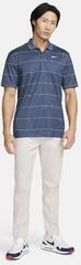 Tricou polo Nike Dri-Fit Victory Ripple Mens Midnight Navy/Diffused Blue/White - 3
