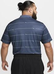 Tricou polo Nike Dri-Fit Victory Ripple Mens Midnight Navy/Diffused Blue/White - 5