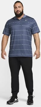 Polo-Shirt Nike Dri-Fit Victory Ripple Mens Polo Midnight Navy/Diffused Blue/White S - 8