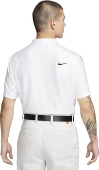 Polo Shirt Nike Dri-Fit Victory Texture Mens Polo White/Black L Polo Shirt - 2
