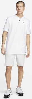 Polo trøje Nike Dri-Fit Victory Texture Mens Polo White/Black L - 6